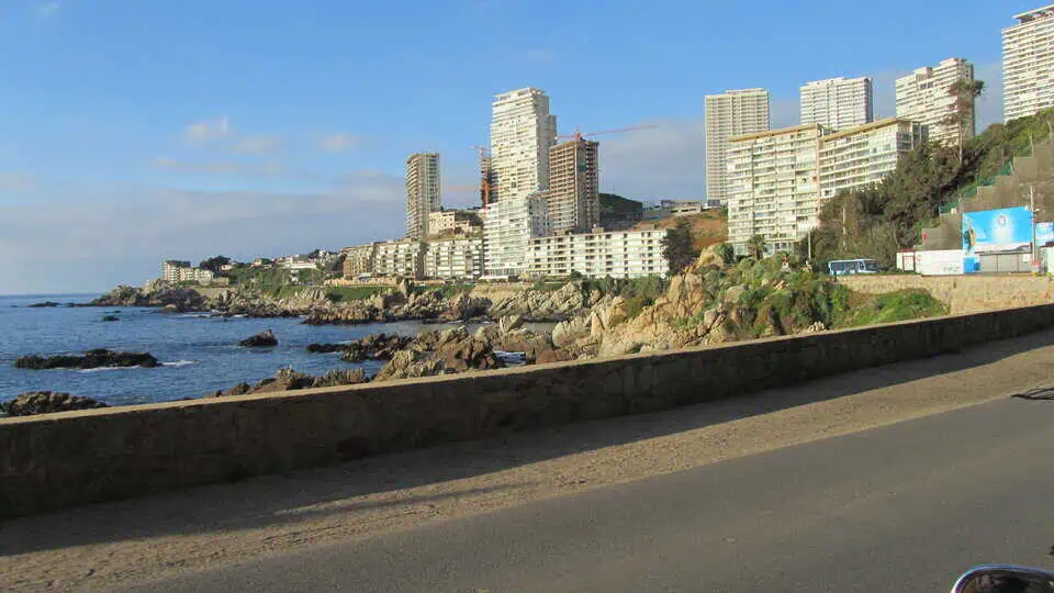 Chile Driving Along The Coast
