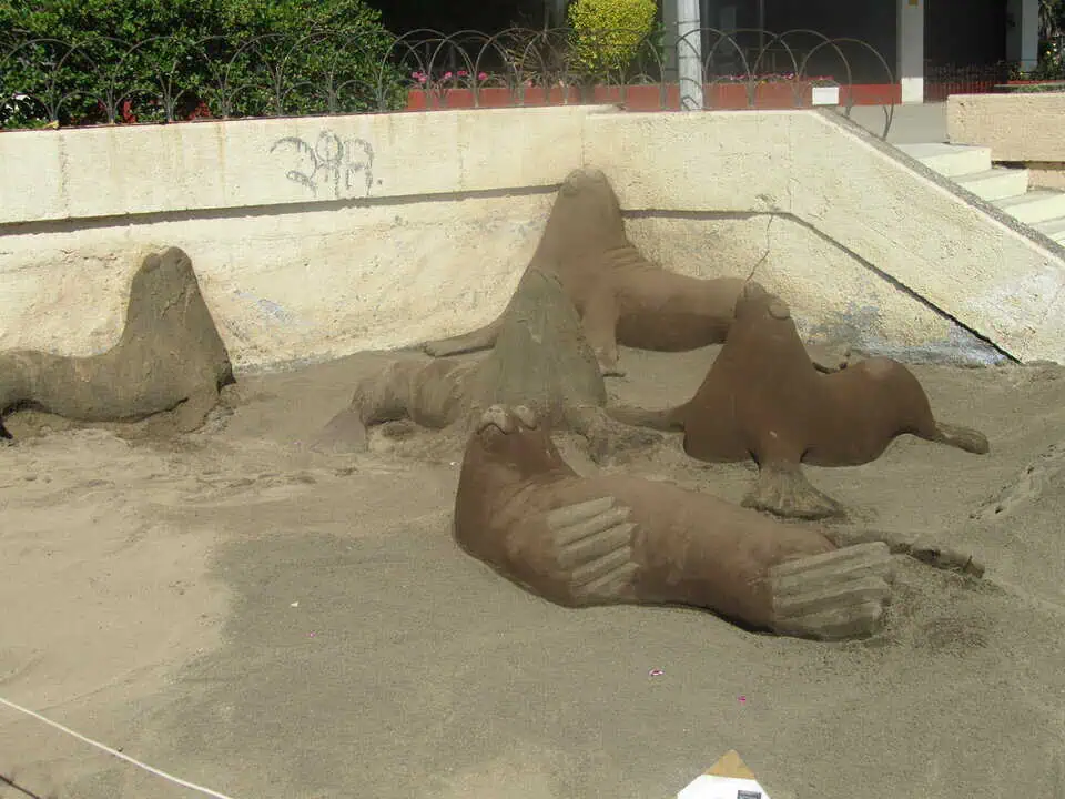 Chile Sand Sculpture
