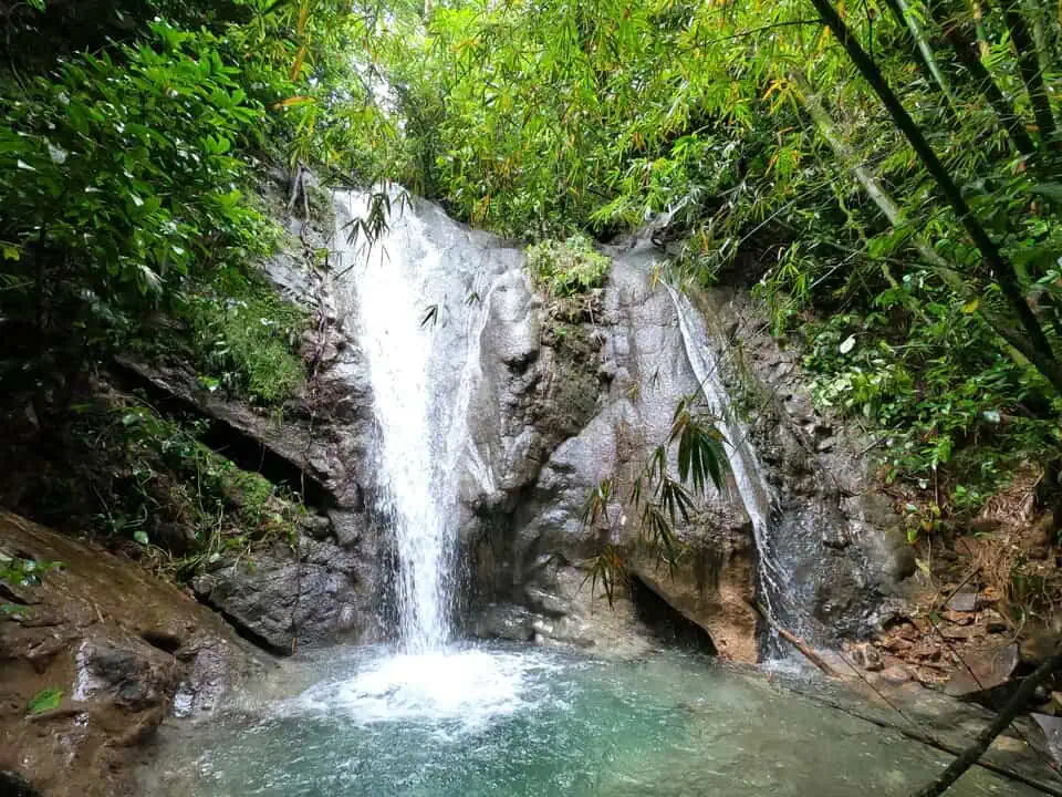 Jamaica Waterfall close to Nanny Falls